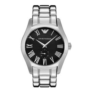 Emporio Armani Men's Watch Black Dial Stainless